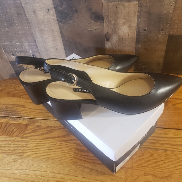 Nine west Tulip Slingbacks heels adjustable 12 - Picture 4 of 16
